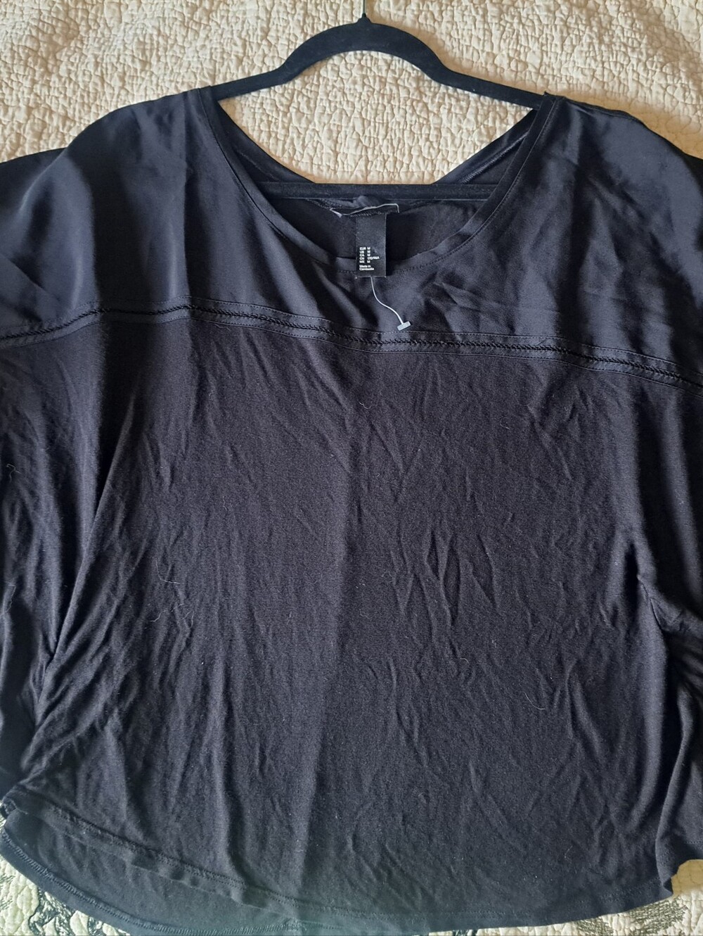 H&M Men's Black Sleevless  Shirt